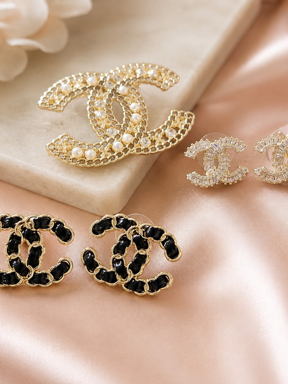 Designer Insipred Brooch Or Earrings
